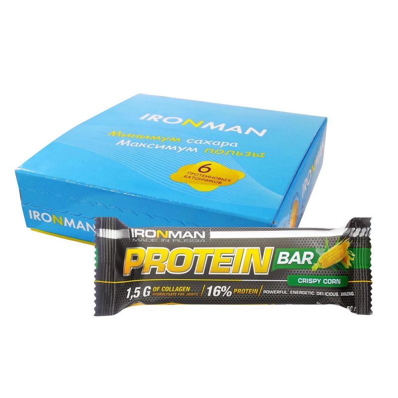 Protein Bar с коллагеном, шоу-бокс 6x50г