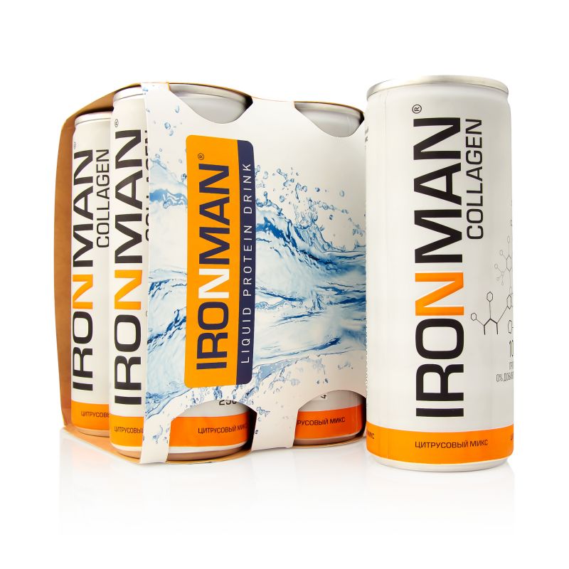 Напиток COLLAGEN (Цитрусовый микс) (0,25 л) Бокс 6 шт.